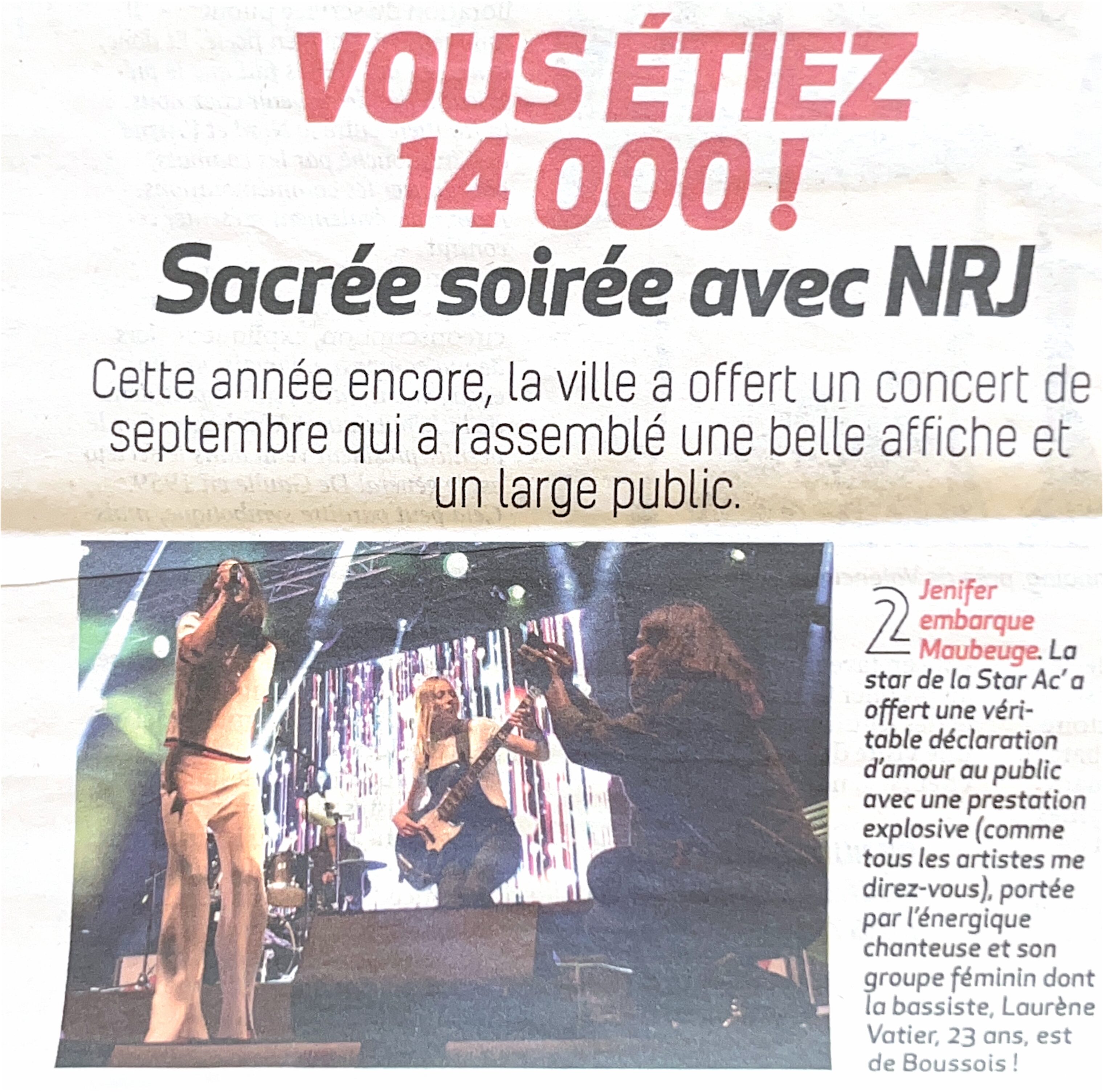 Journal La Sambre - Sept. 2018